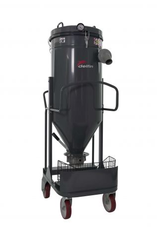 aspiratore per sabbiatrice e recupero di graniglia per pallinatura ad aria compressa - air 201
