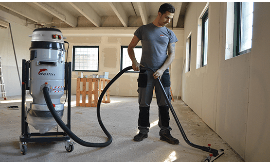 industrial vacuum cleaners for fine, hazardous dusts